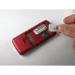Замена LG KP100 SIM-карты