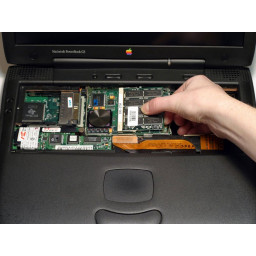 Замена процессора PowerBook G3 Wallstreet