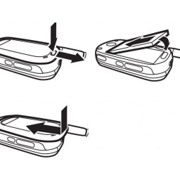 Замена батареи Motorola W315