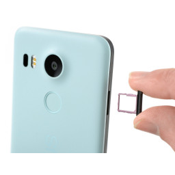 Замена лотка для SIM-карты Nexus 5X