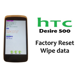 HTC Desire 500 Factory / Сброс данных